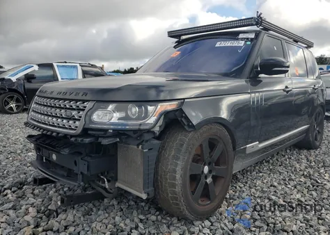 2016 Land Rover Range Rover Supercharged z USA, uszkodzony, nr VIN SALGS3EF2GA252000